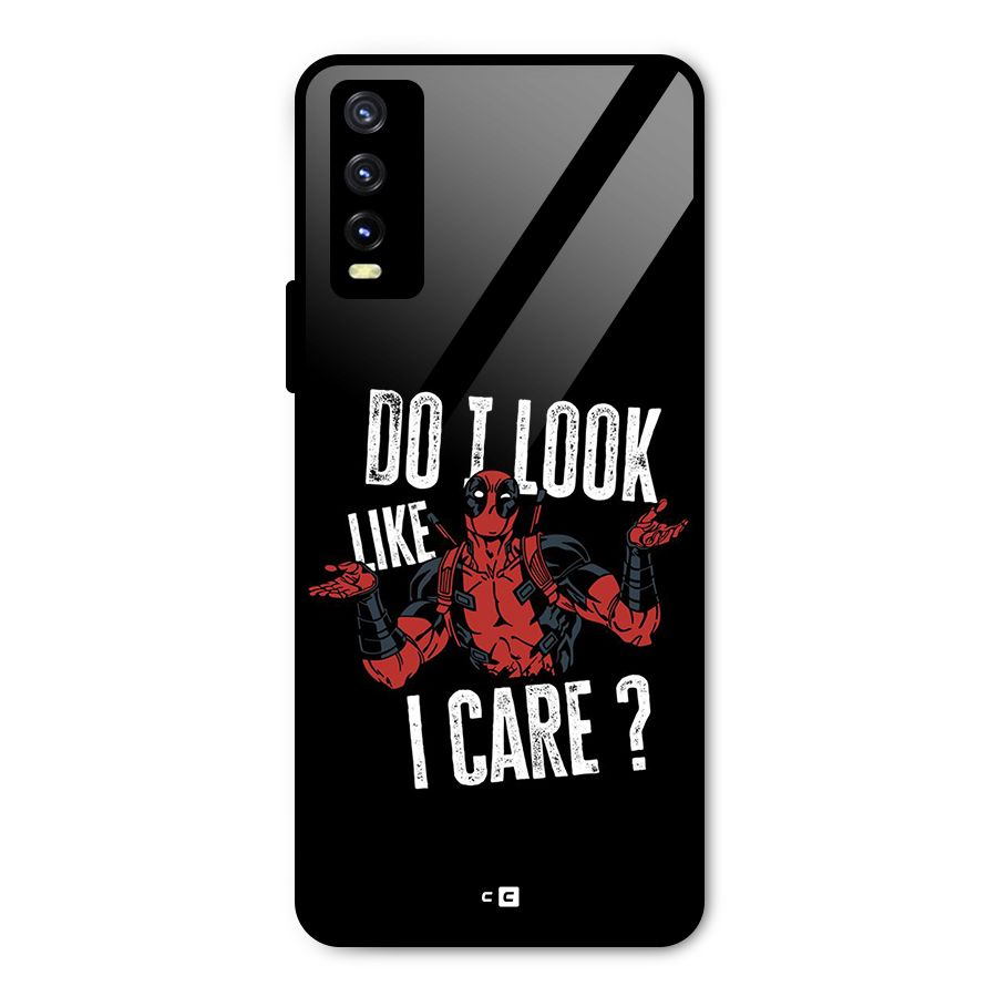 Do I Care Metal Back Case for Vivo Y20