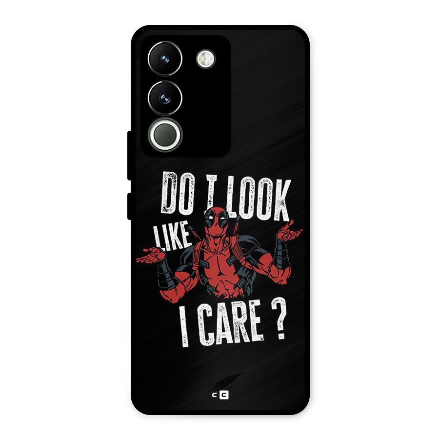 Do I Care Metal Back Case for Vivo Y200