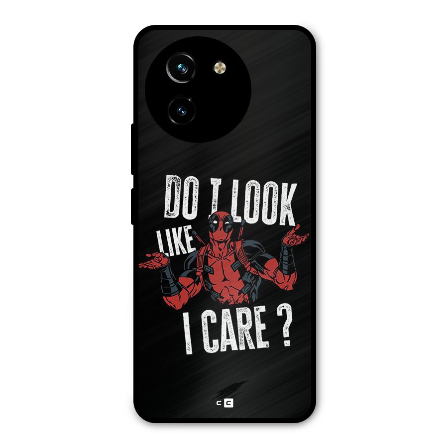 Do I Care Metal Back Case for Vivo Y200i