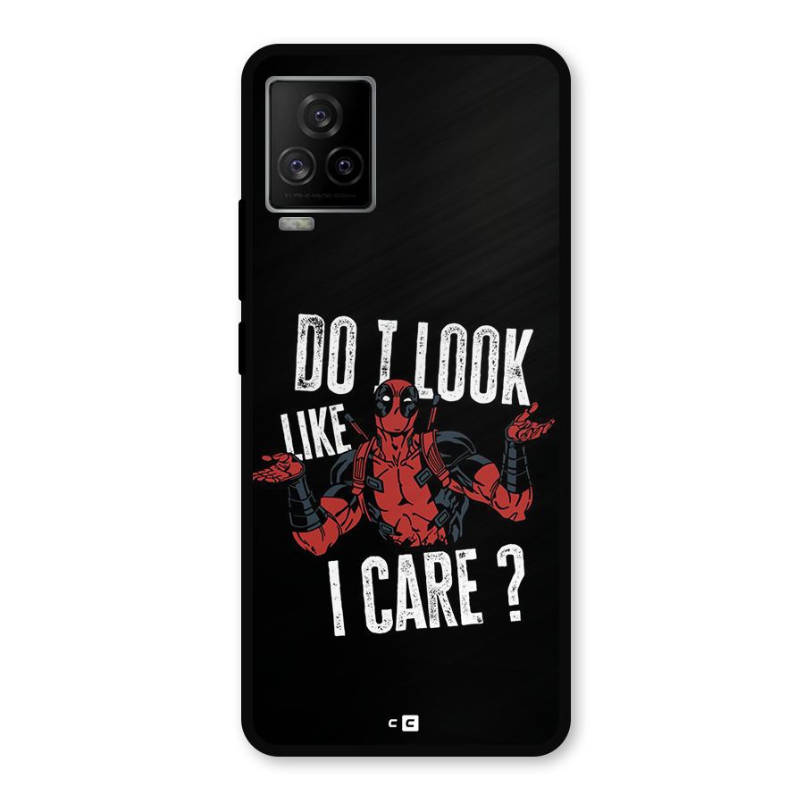 Do I Care Metal Back Case for iQOO 7 Legend 5G