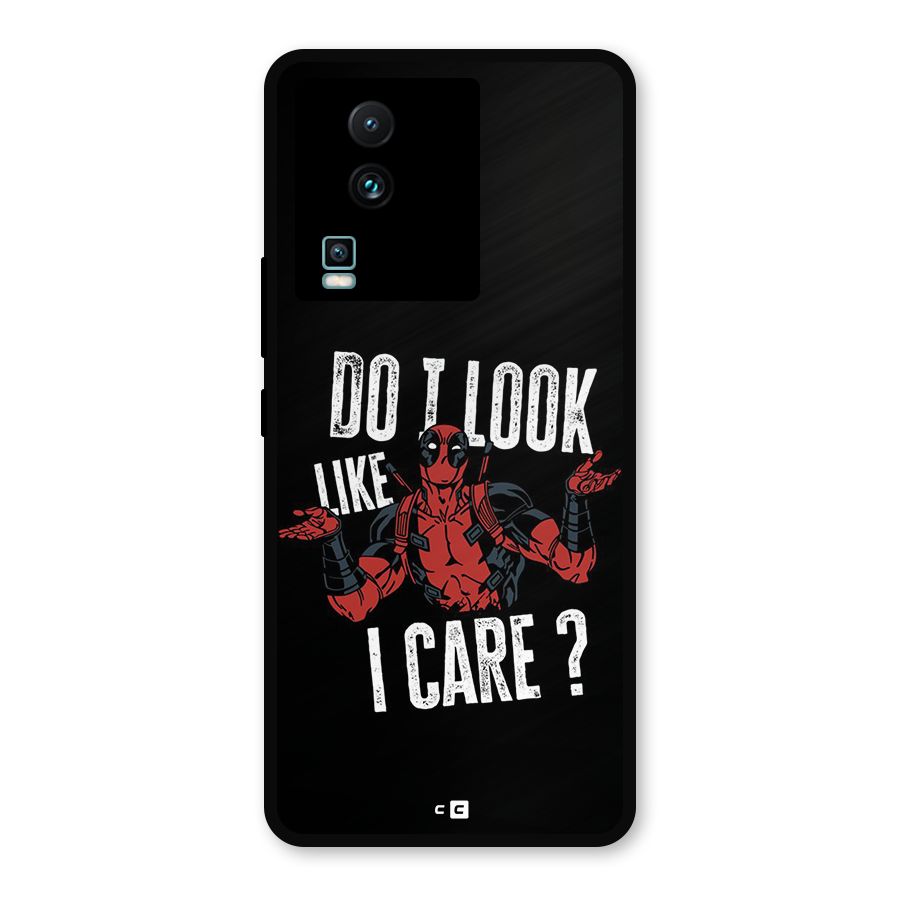 Do I Care Metal Back Case for iQOO Neo 7 Pro
