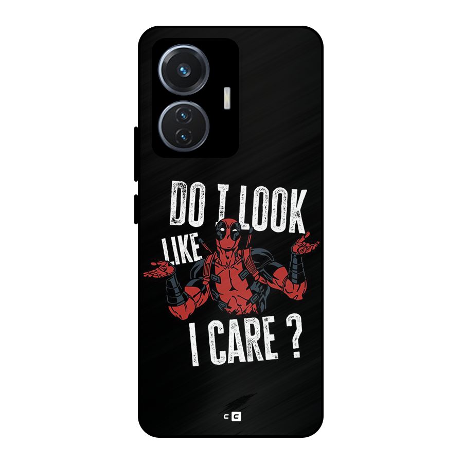 Do I Care Metal Back Case for iQOO Z6 44W
