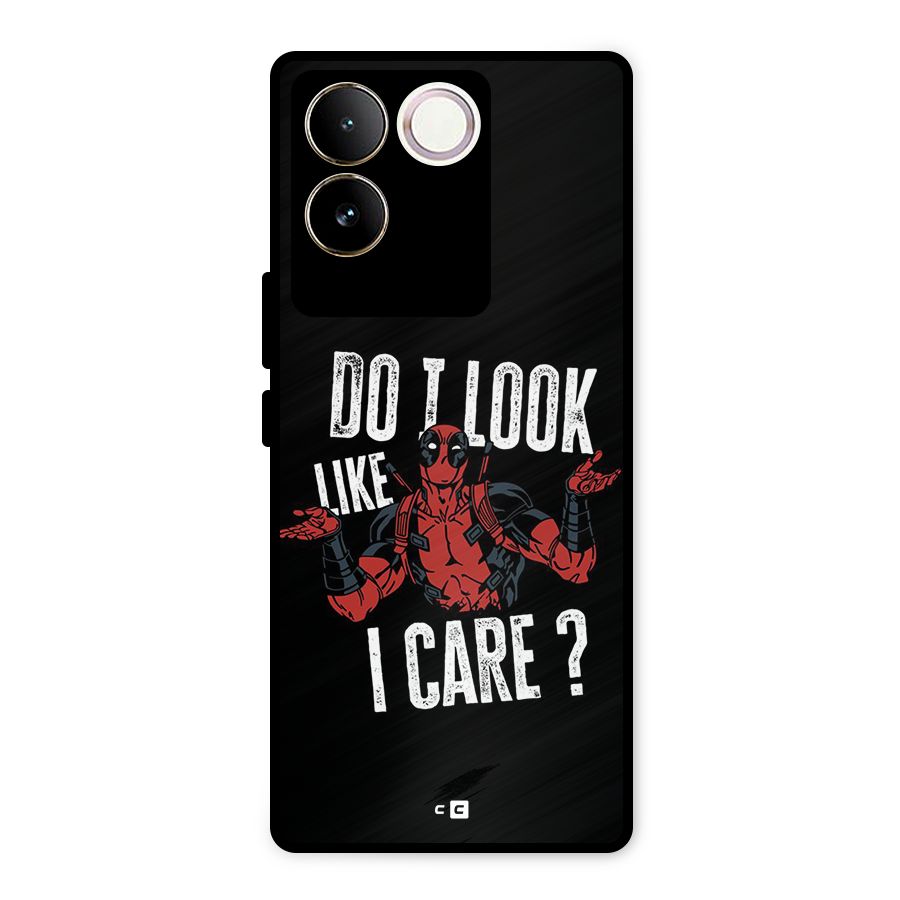 Do I Care Metal Back Case for iQOO Z7 Pro