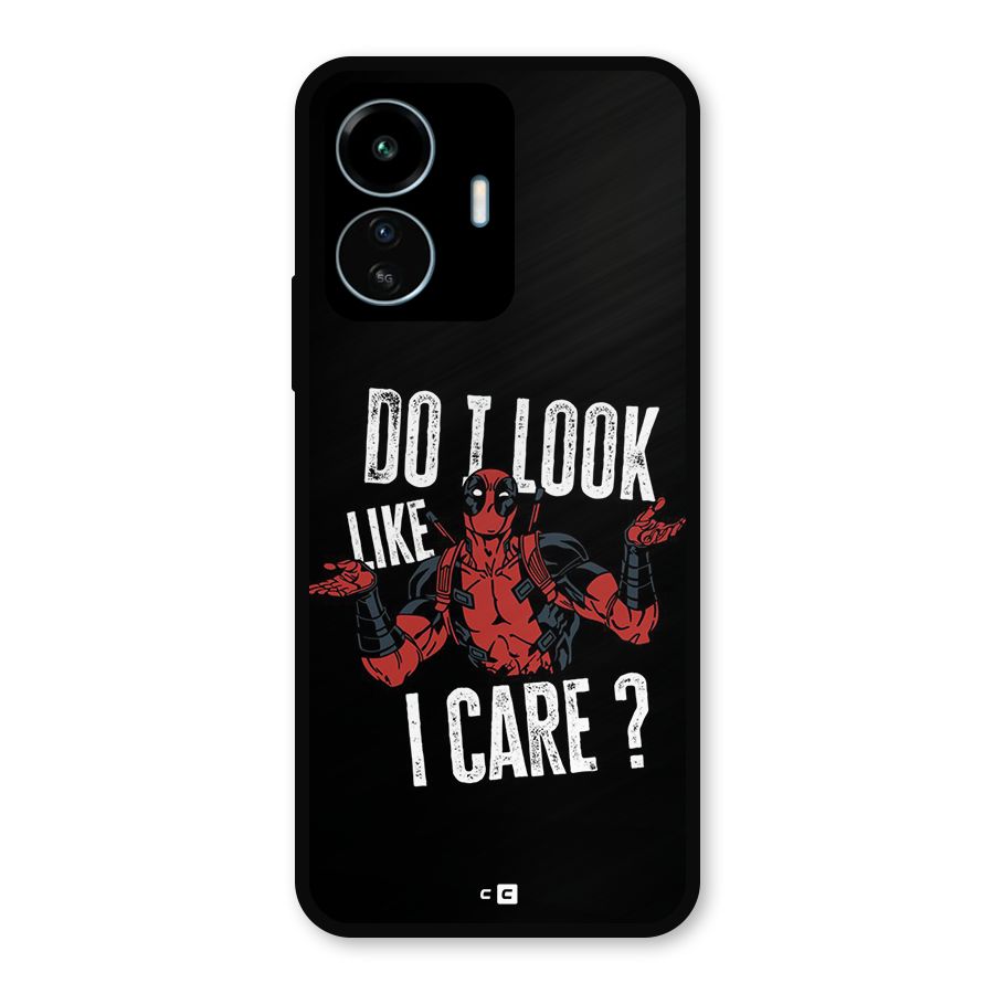 Do I Care Metal Back Case for vivo iQOO Z6 Lite 5G