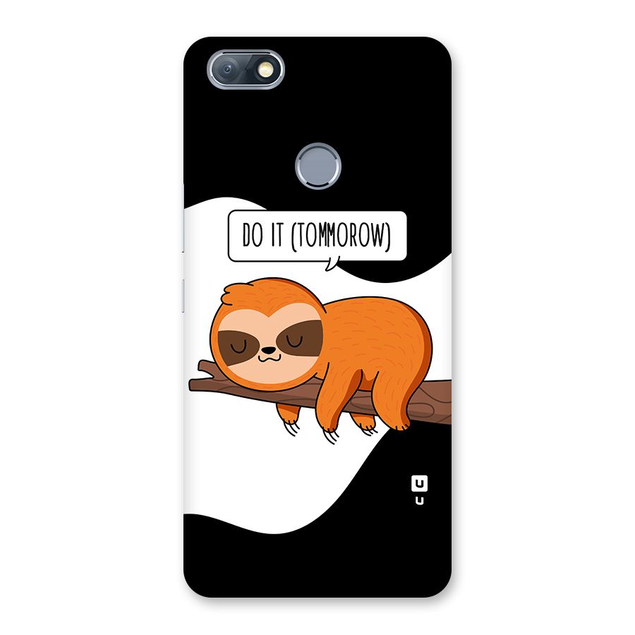 Do It Tommorow Back Case for Infinix Note 5