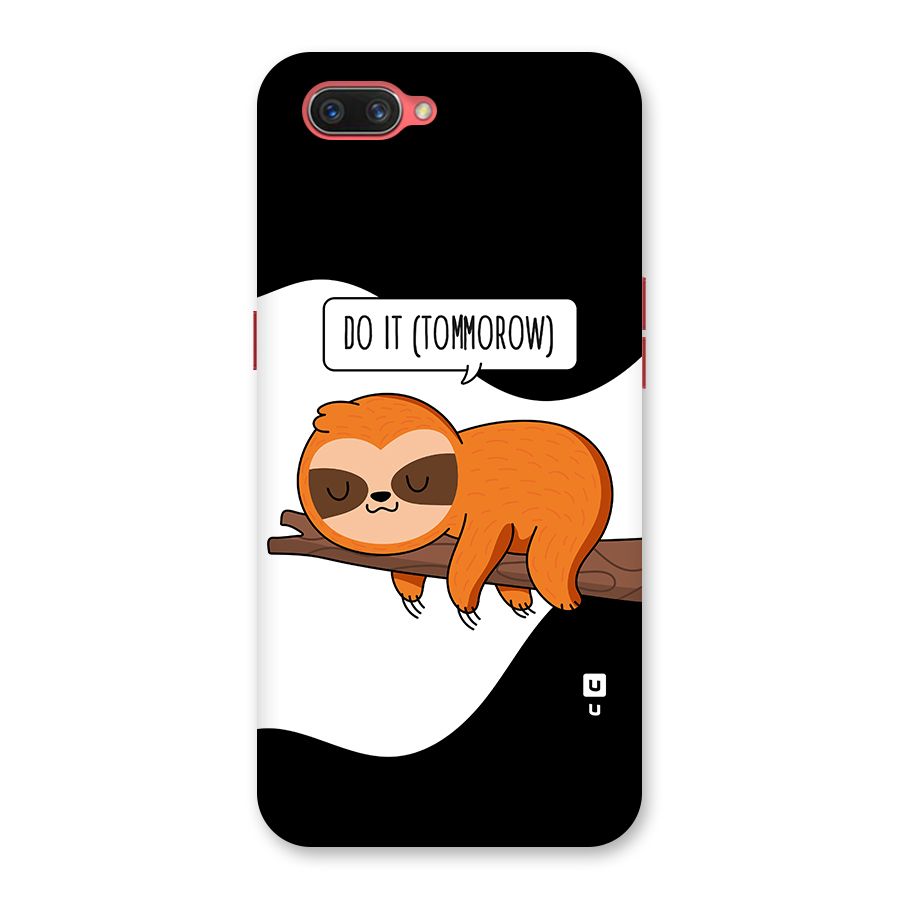 Do It Tommorow Back Case for Oppo A3s