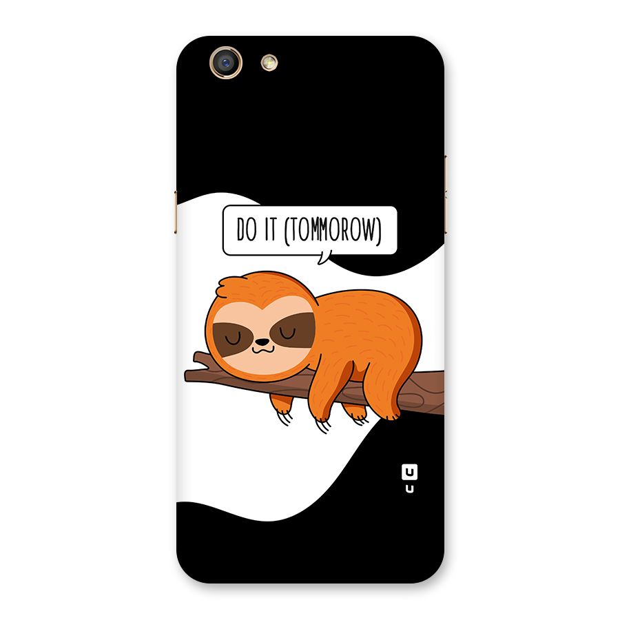 Do It Tommorow Back Case for Oppo F3