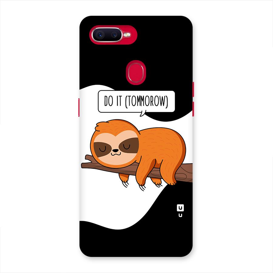 Do It Tommorow Back Case for Oppo F9 Pro