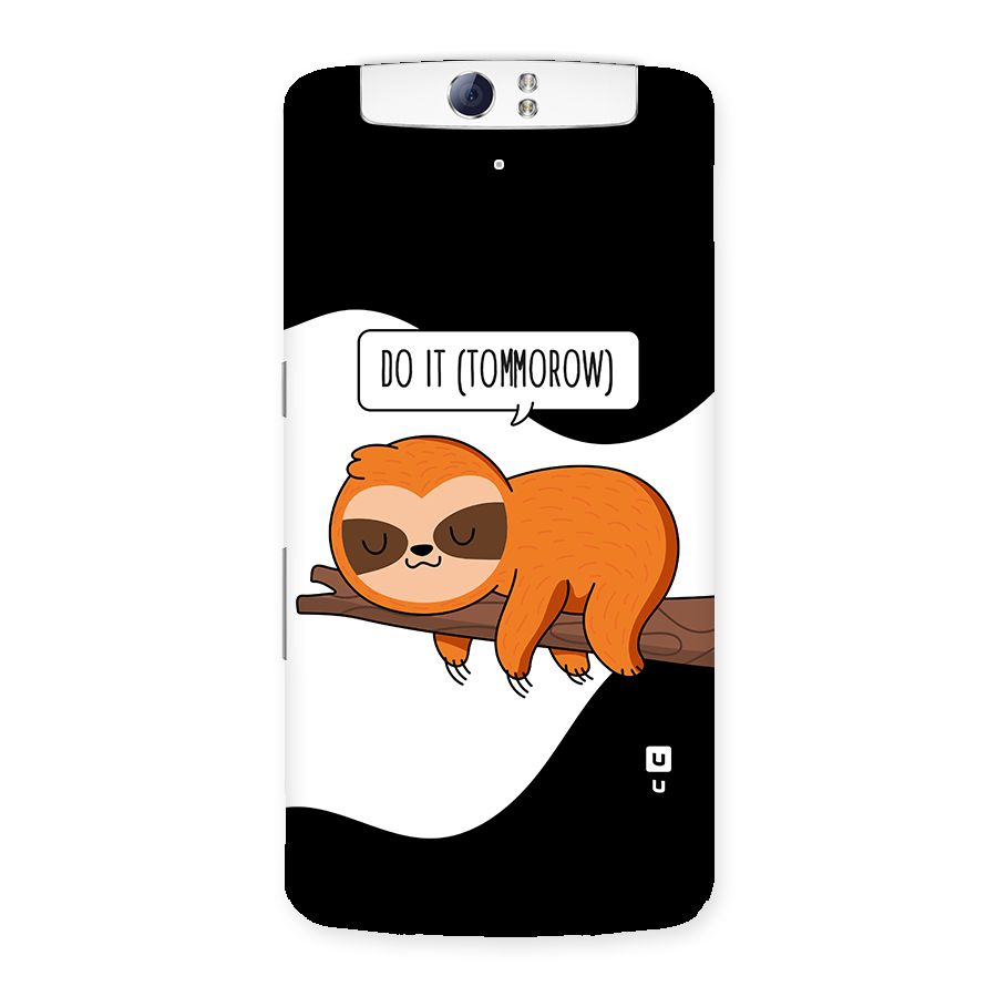 Do It Tommorow Back Case for Oppo N1