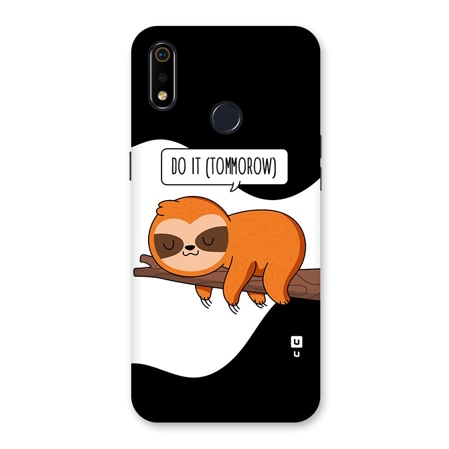 Do It Tommorow Back Case for Realme 3i