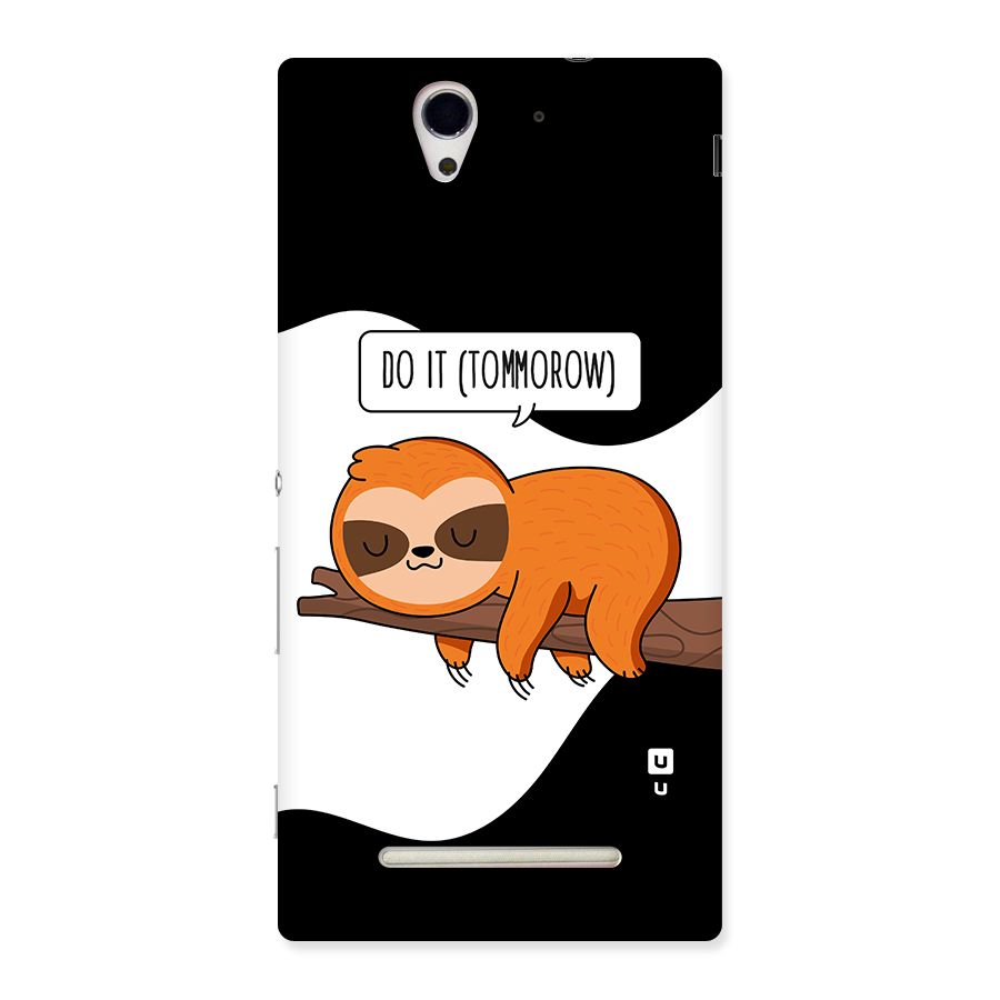 Do It Tommorow Back Case for Sony Xperia C3