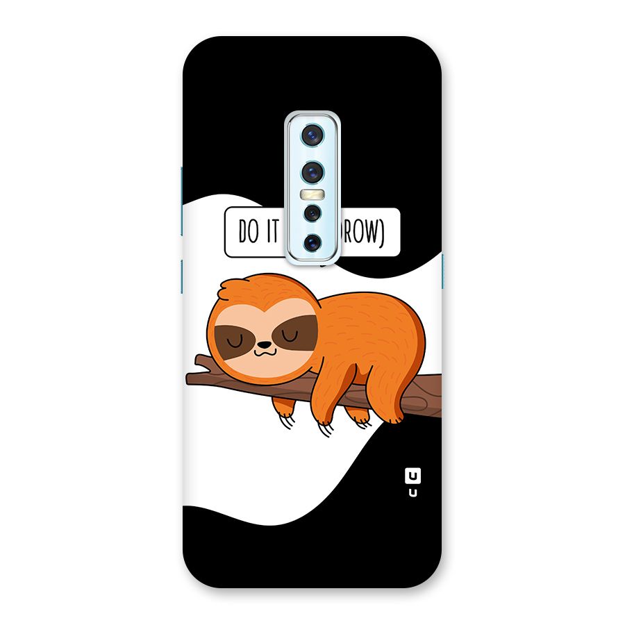 Do It Tommorow Back Case for Vivo V17 Pro