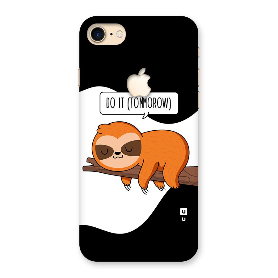 Do It Tommorow Back Case for iPhone 7 Apple Cut