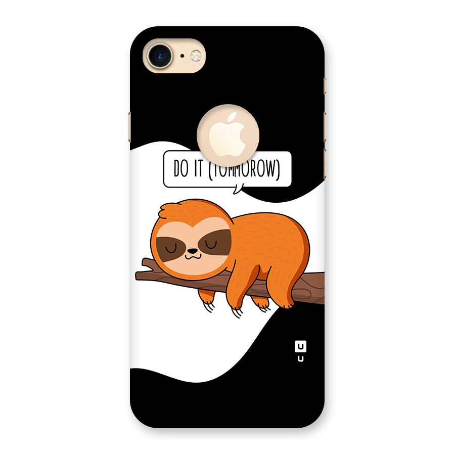 Do It Tommorow Back Case for iPhone 7 Logo Cut