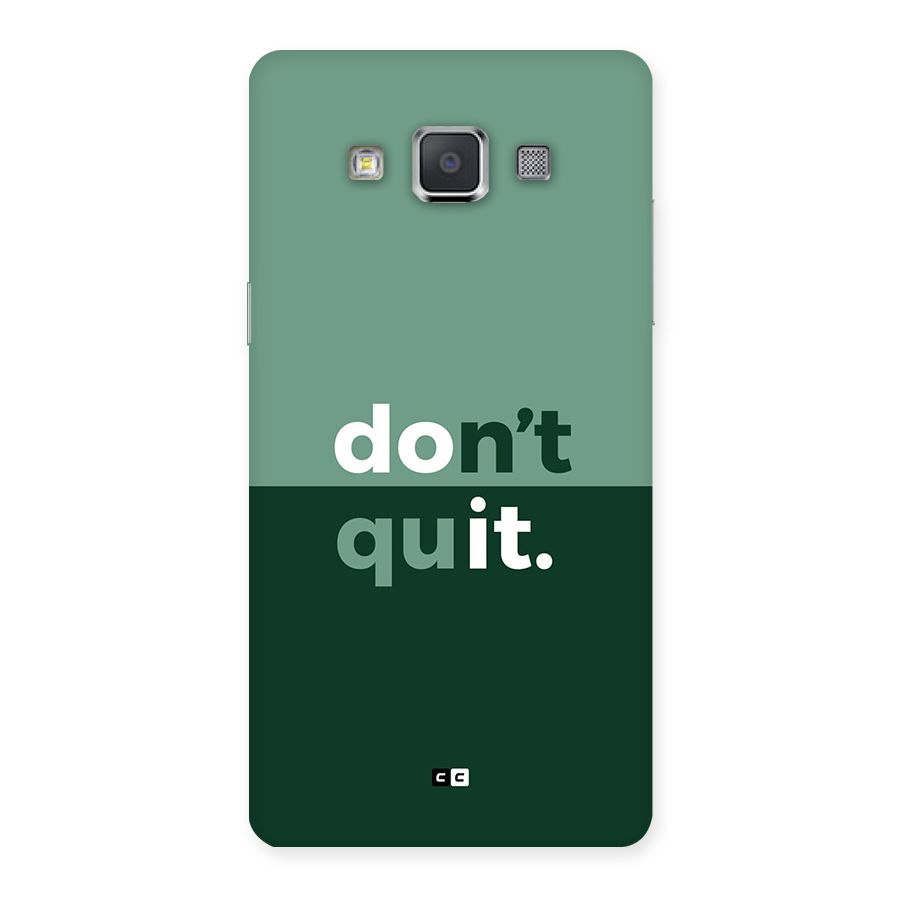 Do Not Quit Back Case for Galaxy Grand 3