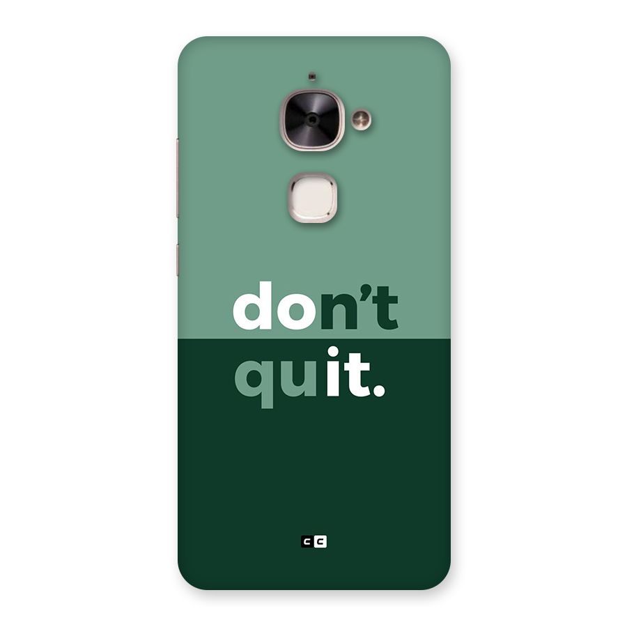 Do Not Quit Back Case for Le 2