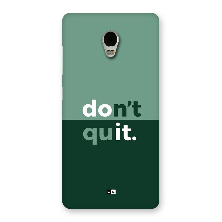 Do Not Quit Back Case for Lenovo Vibe P1