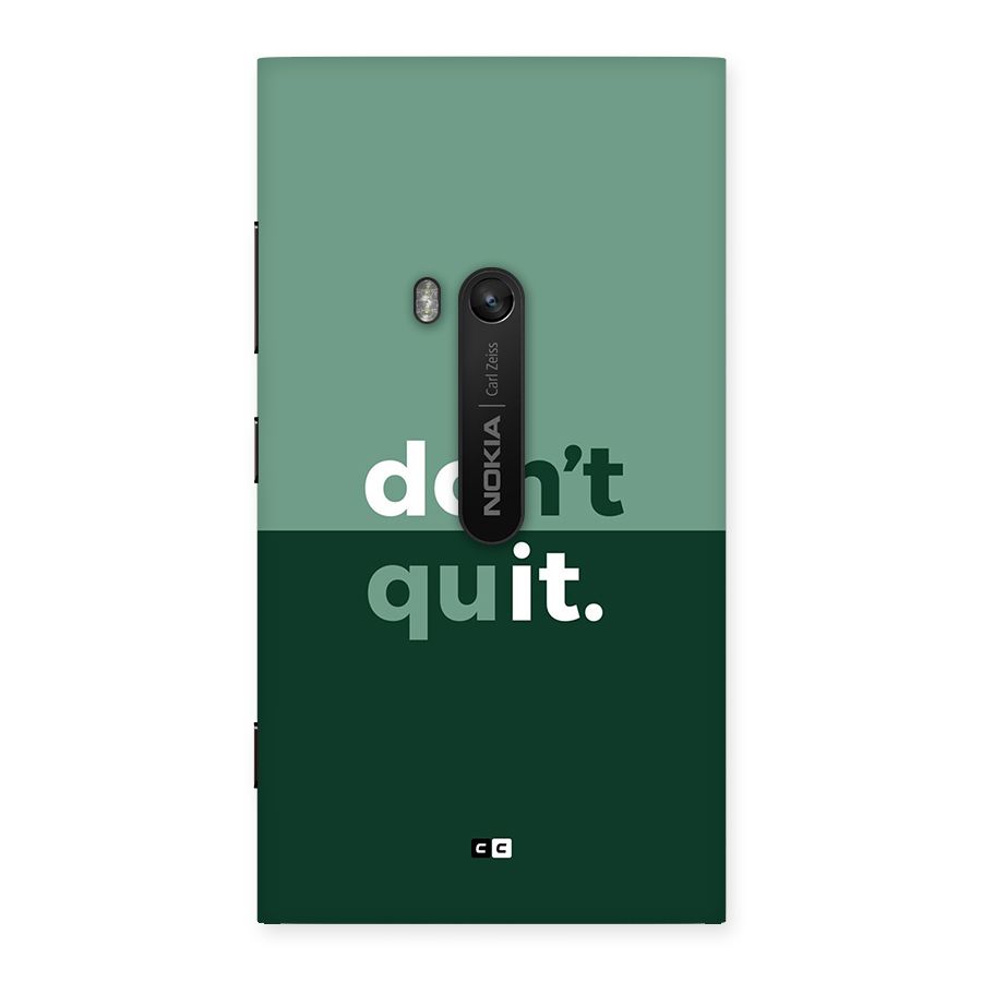 Do Not Quit Back Case for Lumia 920