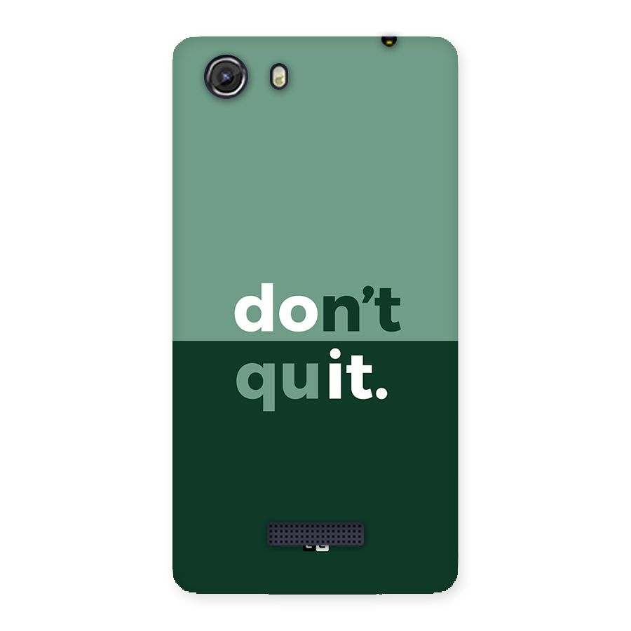 Do Not Quit Back Case for Unite 3