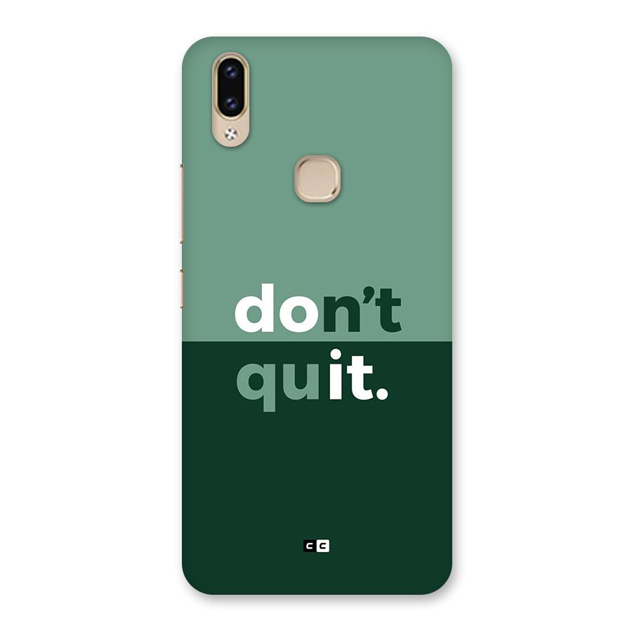 Do Not Quit Back Case for Vivo V9 Youth