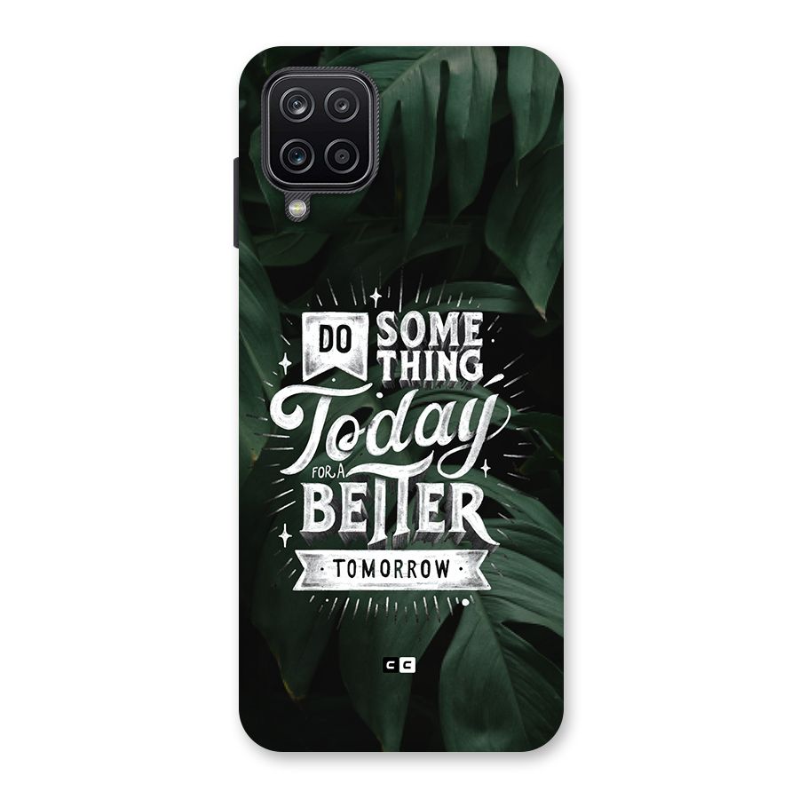 Do Something Back Case for Galaxy A12