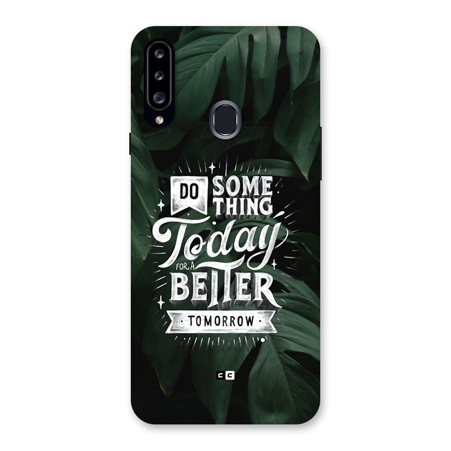 Do Something Back Case for Galaxy A20s