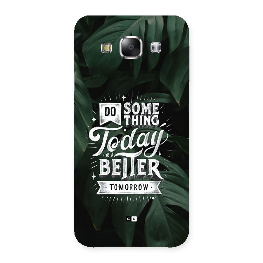 Do Something Back Case for Galaxy E5