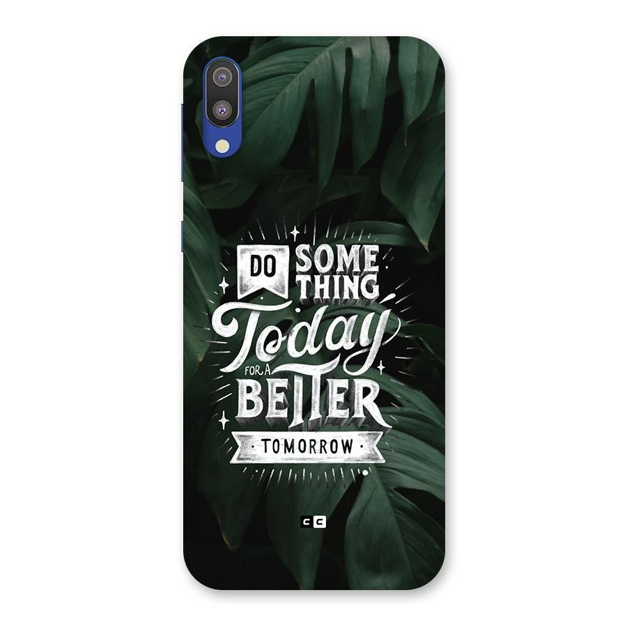 Do Something Back Case for Galaxy M10