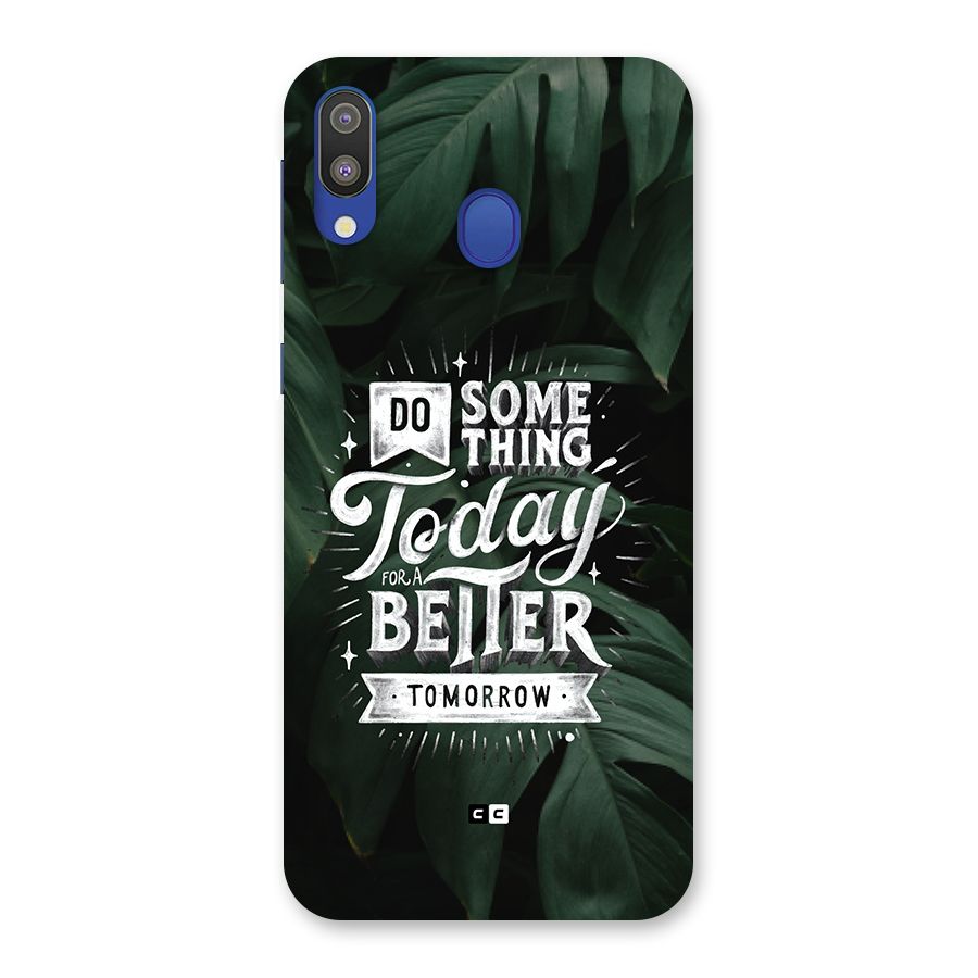 Do Something Back Case for Galaxy M20