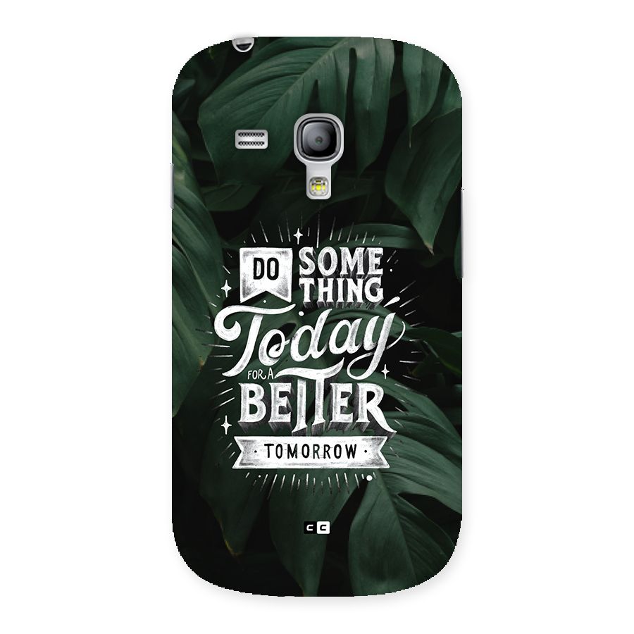 Do Something Back Case for Galaxy S3 Mini