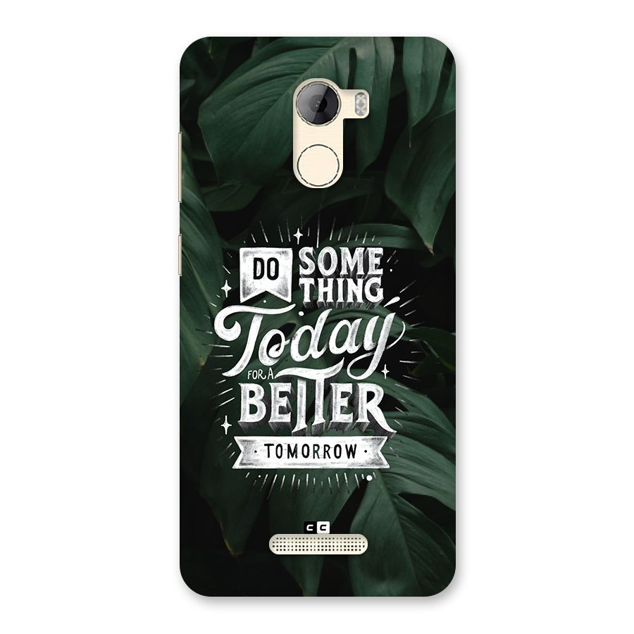 Do Something Back Case for Gionee A1 LIte
