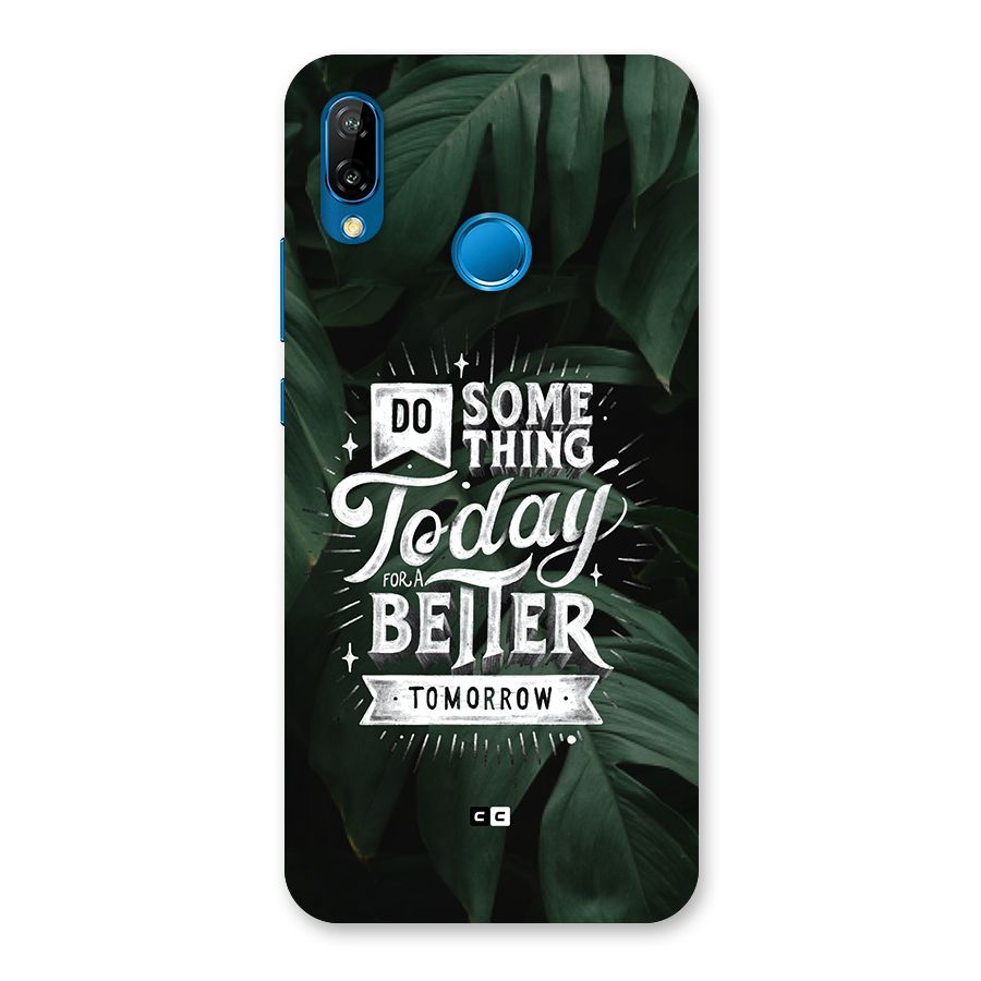Do Something Back Case for Huawei P20 Lite
