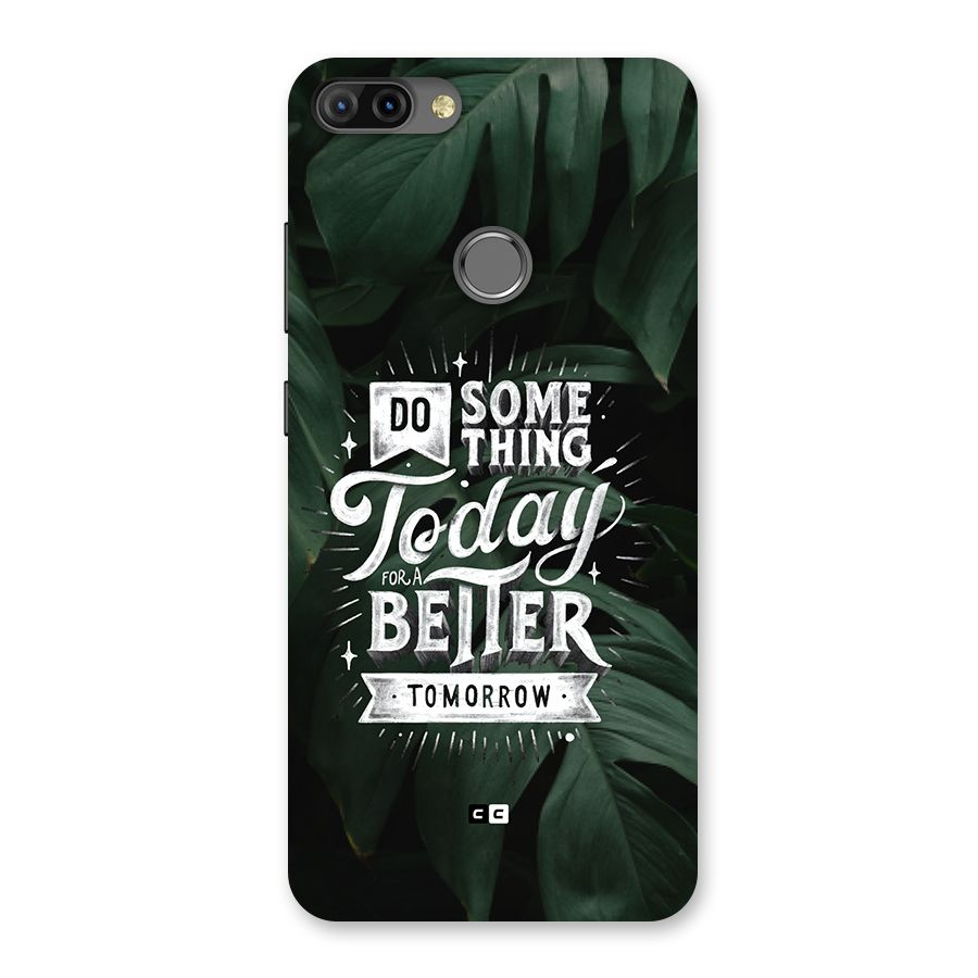 Do Something Back Case for Infinix Hot 6 Pro
