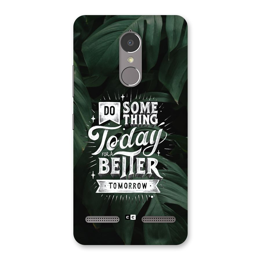 Do Something Back Case for Lenovo K6