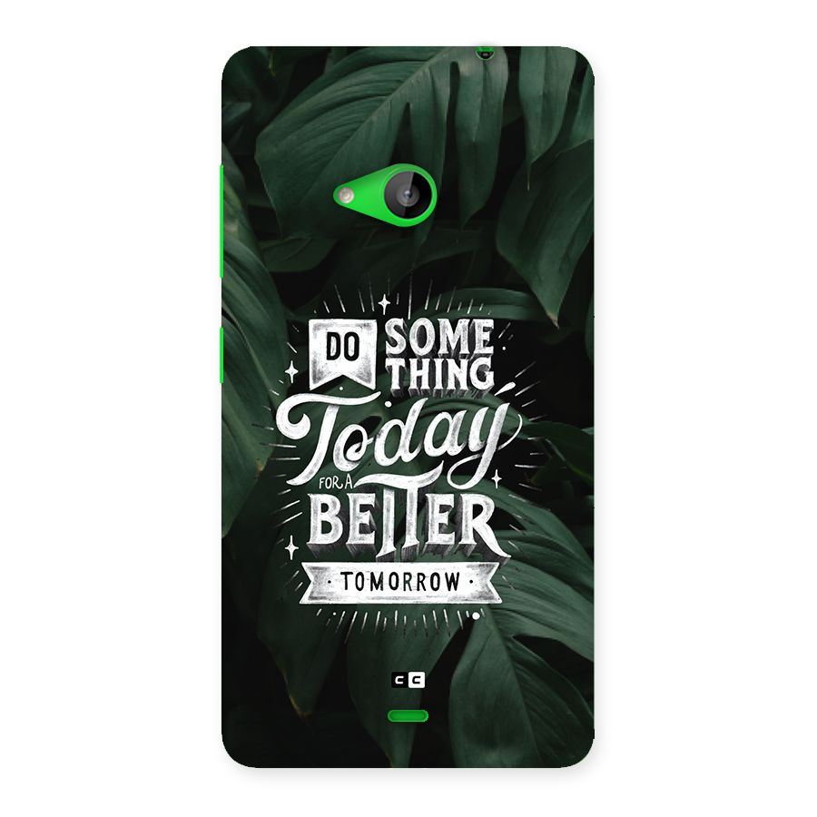 Do Something Back Case for Lumia 535