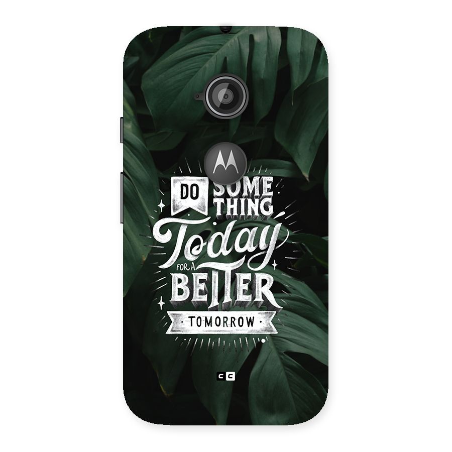 Do Something Back Case for Moto E 2nd Gen