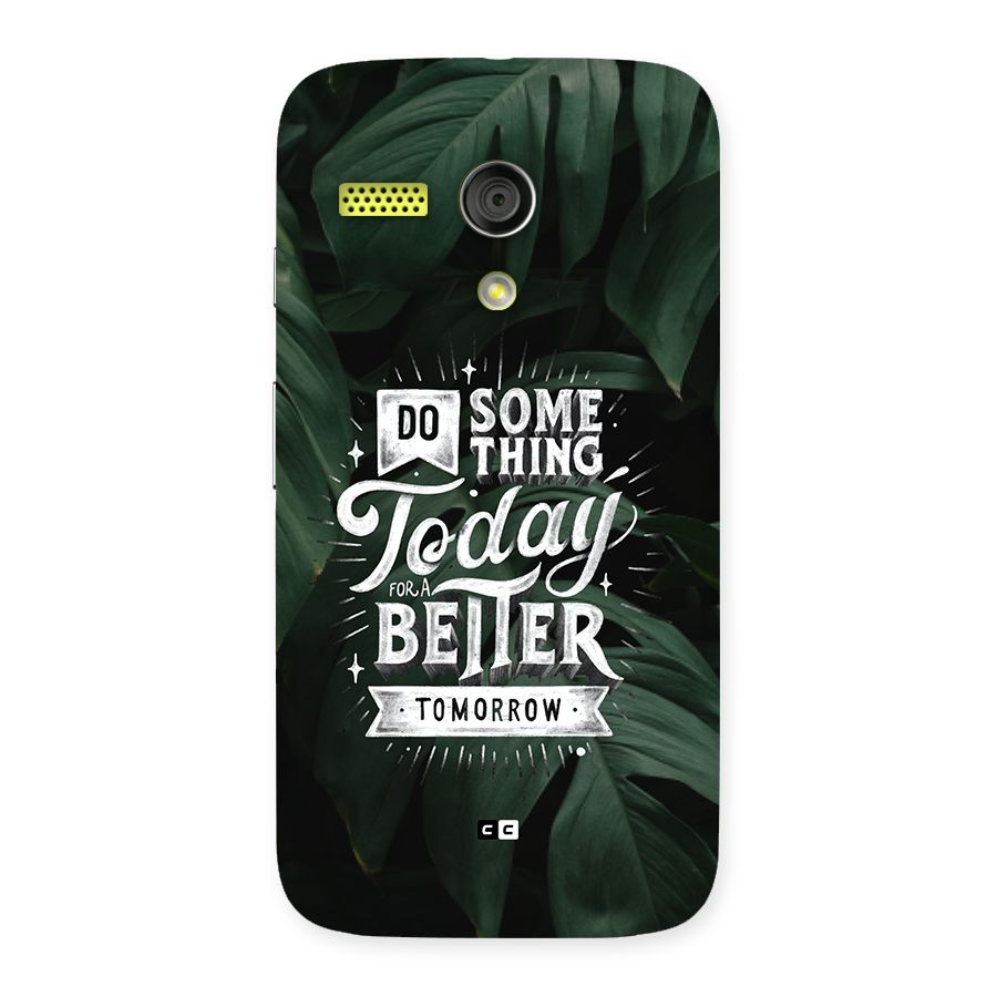 Do Something Back Case for Moto G