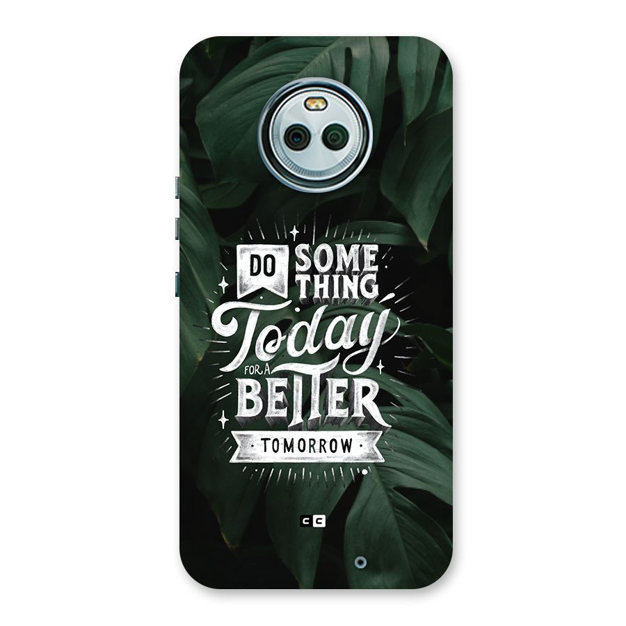 Do Something Back Case for Moto X4