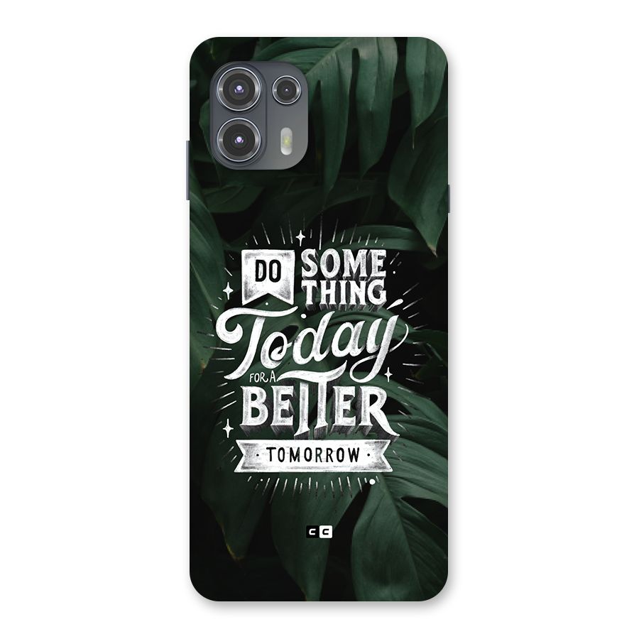 Do Something Back Case for Motorola Edge 20 Fusion