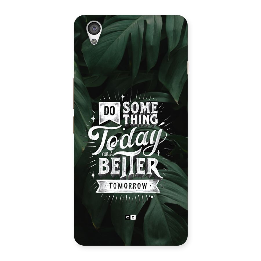 Do Something Back Case for OnePlus X