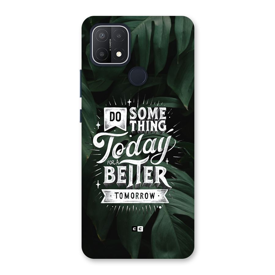 Do Something Back Case for Oppo A15