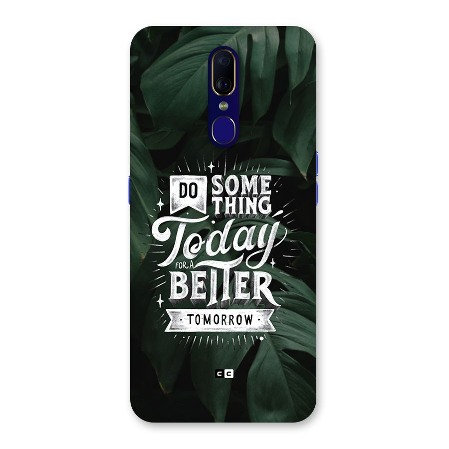 Do Something Back Case for Oppo A9