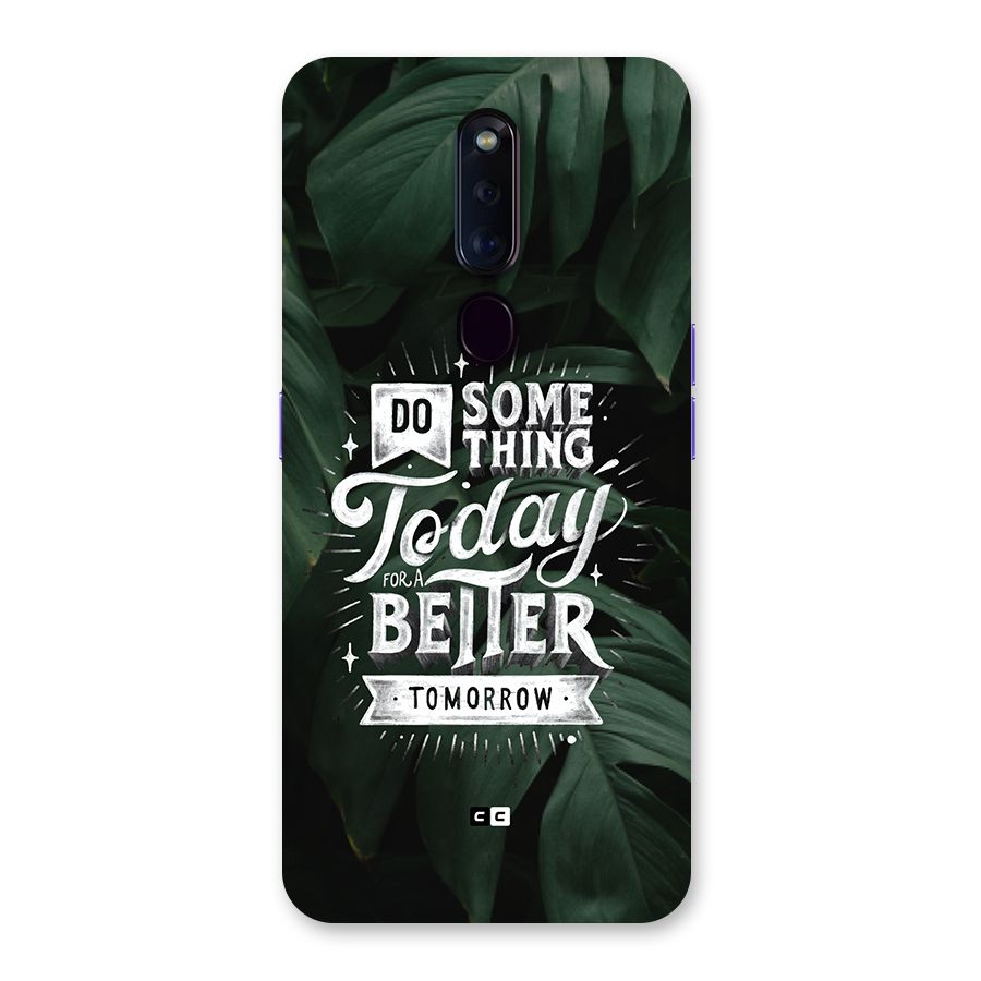 Do Something Back Case for Oppo F11 Pro