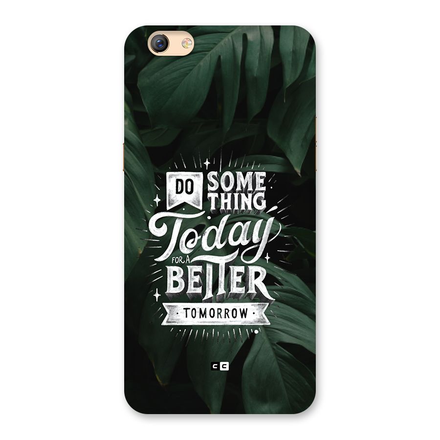 Do Something Back Case for Oppo F3 Plus
