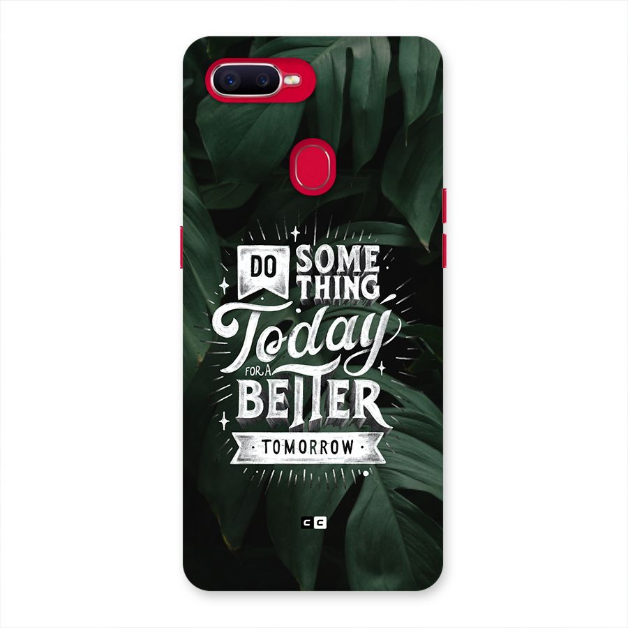 Do Something Back Case for Oppo F9 Pro