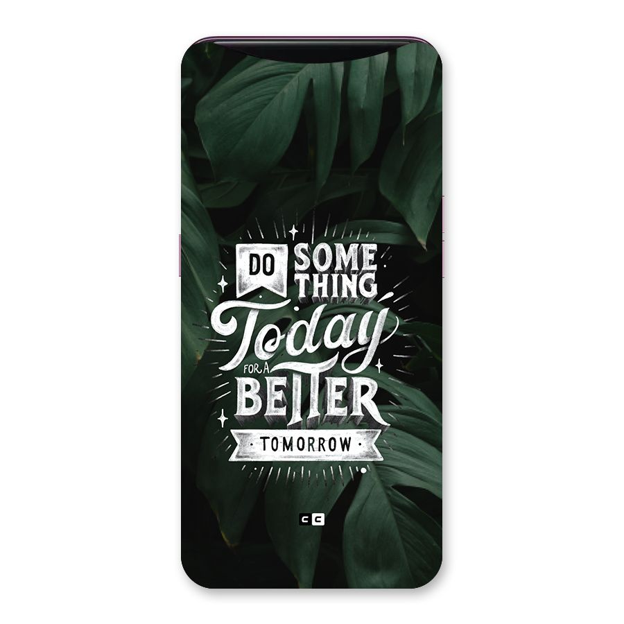 Do Something Back Case for Oppo Find X