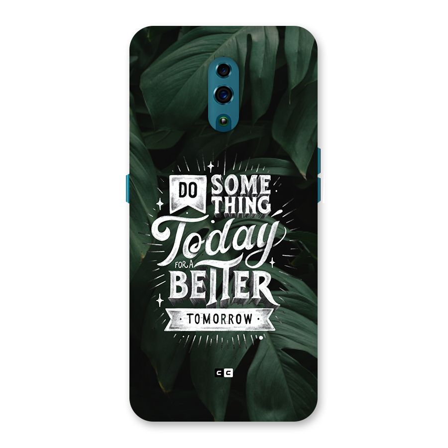 Do Something Back Case for Oppo Reno