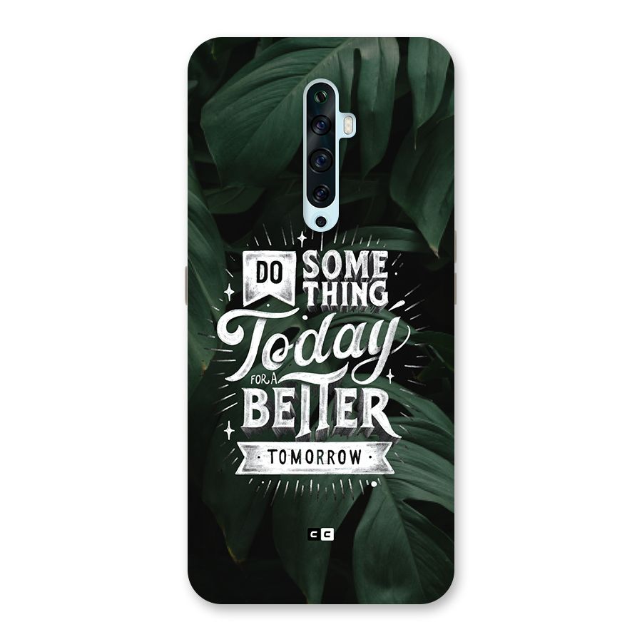 Do Something Back Case for Oppo Reno2 F
