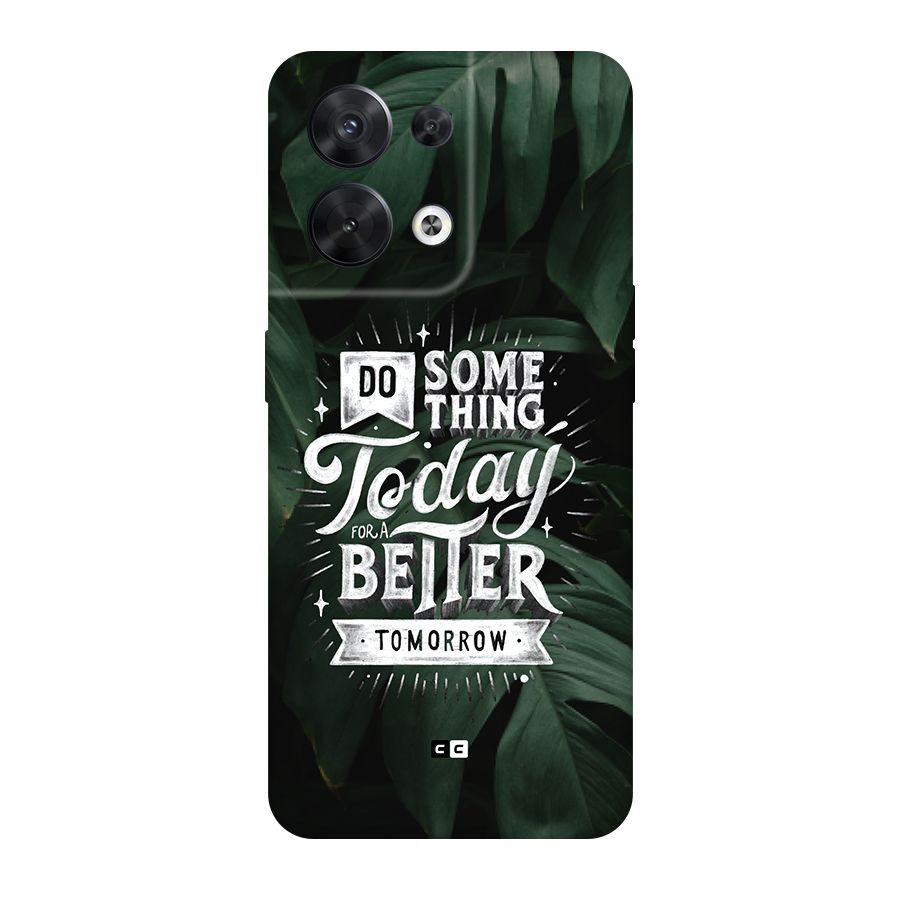 Do Something Back Case for Oppo Reno8 5G