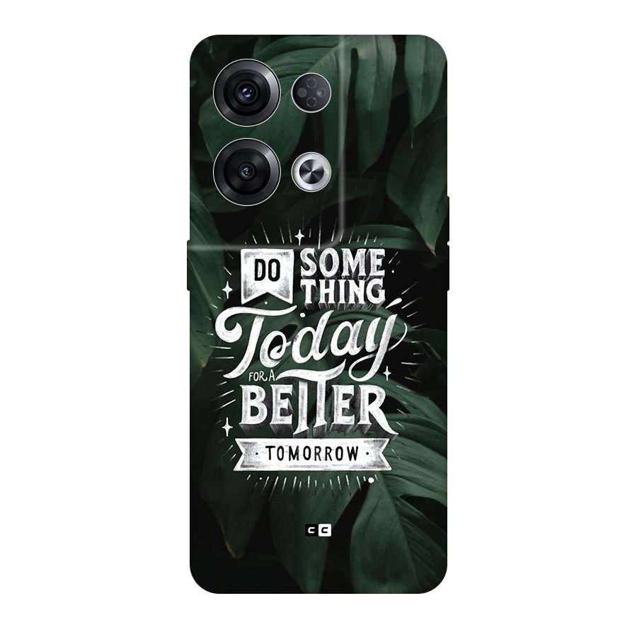 Do Something Back Case for Oppo Reno8 Pro 5G